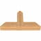 Ekena Millwork Portland Timber Gable Bracket, Western Red Cedar, 36"W x 21"H x 5 1/2"D x 5 1/2"F, 14/12 Pitch GBW036X21X0606POR00SWR - alternate 3